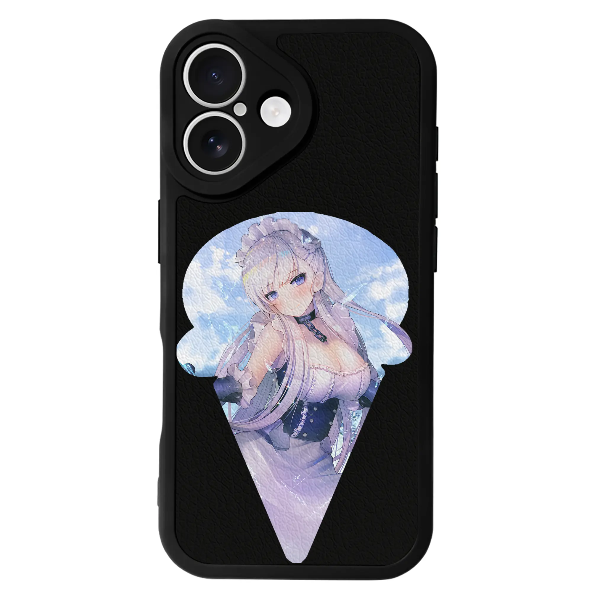 アズールレーン グッズ,ベルファスト - IPhone 16シリーズ対応 ・ シリコンスマホケース ・ レザー調 ・ 高精度フィット ・ 耐衝撃 ・ ワイヤレス充電対応 ・ 精密カット